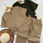 تیشرت شلوارک حصیری کد 19